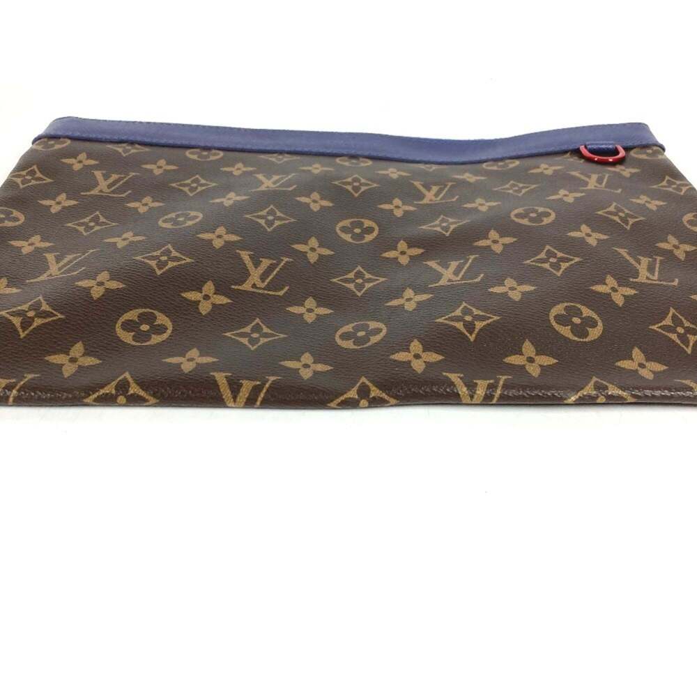LOUIS VUITTON Brown Monogram Canvas Pochette Pouch - Picture 7 of 13